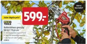 Batteridriven grensåg 18 V 6”/15,6 cm