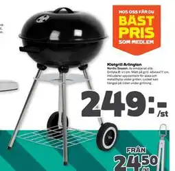 Stora Coop Klotgrill Arlington erbjuda