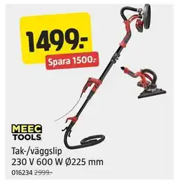 Jula Tak-/väggslip 230 V 600 W Ø225 mm erbjuda