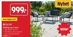 Jula Möbelgrupp 4 delar erbjuda