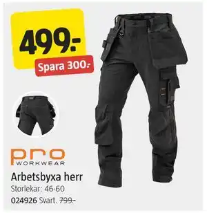 Jula Arbetsbyxa herr erbjuda