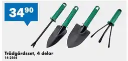 Biltema Trädgårdsset, 4 delar erbjuda