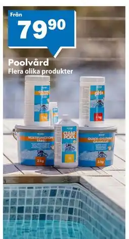 Biltema Poolvård erbjuda