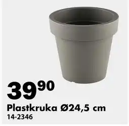 Biltema Plastkruka Ø24,5 cm erbjuda