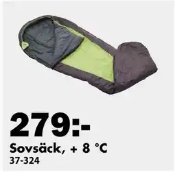 Biltema Sovsäck, + 8 °C erbjuda