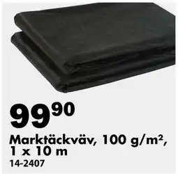 Biltema Marktäckväv, 100 g/m², 1 x 10 m erbjuda