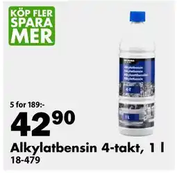 Biltema Alkylatbensin 4-takt, 1 l erbjuda