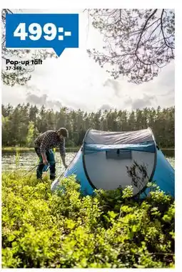 Biltema Pop-up tält erbjuda