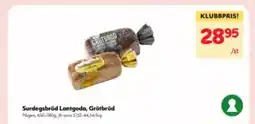 Hemköp Surdegsbröd Lantgoda, Grötbröd erbjuda