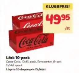 Hemköp Läsk 10-pack erbjuda