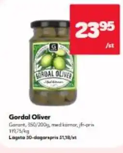 Hemköp Gordal Oliver erbjuda