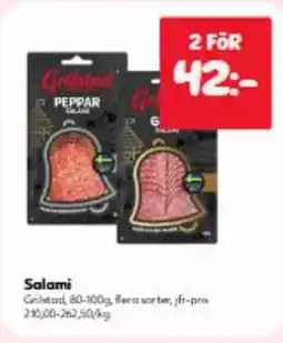 Hemköp Salami erbjuda