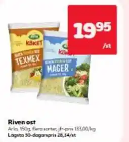Hemköp Riven ost erbjuda