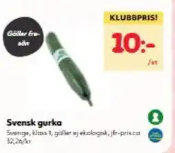 Hemköp Svensk gurka erbjuda
