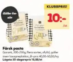 Hemköp Färsk pasta erbjuda