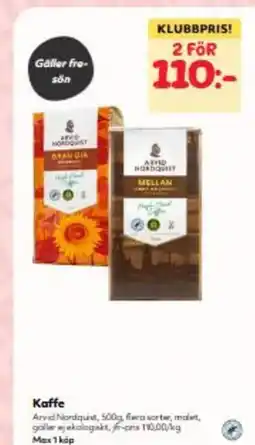 Hemköp Kaffe erbjuda