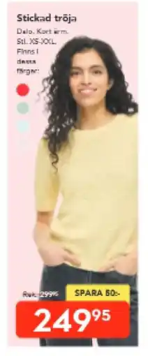 Bo Ohlsson Stickad Troja erbjuda