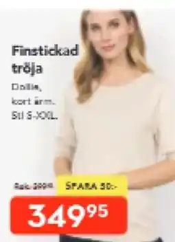 Bo Ohlsson Finstickad tröja erbjuda