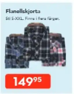 Bo Ohlsson Flanellskjorta erbjuda