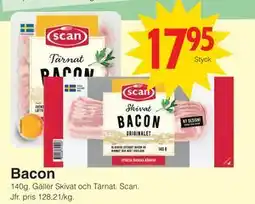 Matöppet Bacon erbjuda