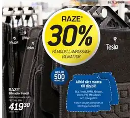 thansen Bilmattor i textil erbjuda