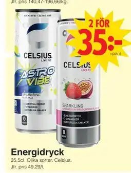 Matöppet Energidryck erbjuda