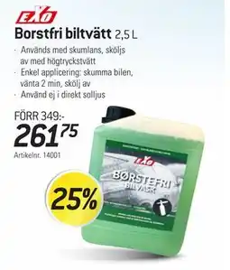 thansen Borstfri biltvätt erbjuda