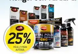 thansen 25% PÅ ALLT FRÅN AUTOSOL erbjuda
