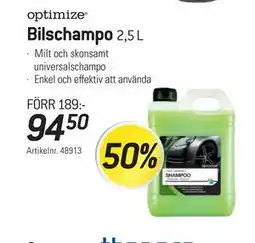 thansen Bilschampo erbjuda