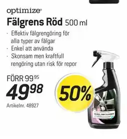 thansen Fälgrens Röd erbjuda