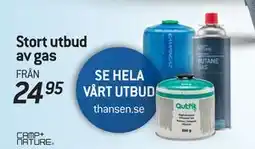 thansen Stort utbud av gas erbjuda