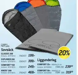 thansen Sovsäck/Liggunderlag erbjuda