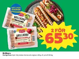 Coop Konsum Scan Grillkorv erbjuda