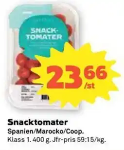 Coop Konsum Coop Snacktomater erbjuda
