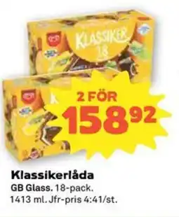 Coop Konsum GB Glass Klassikerlåda erbjuda