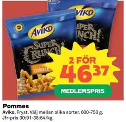 Coop Konsum Aviko Pommes erbjuda