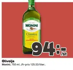 Coop Konsum Monini Olivolja erbjuda