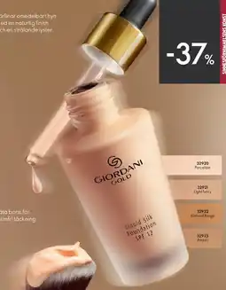 Oriflame Giordani Gold Liquid Silk Foundation SPF 12 erbjuda