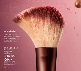 Oriflame Blush & Glow Brush erbjuda