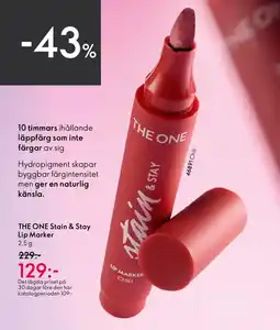 Oriflame THE ONE Stain & Stay Lip Marker erbjuda