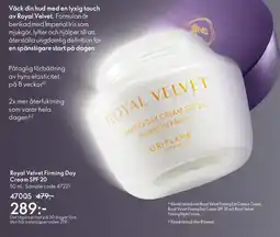 Oriflame Royal Velvet Firming Day Cream SPF 20 erbjuda