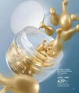 Oriflame Novage+ Intense Nourishment Facial Oil Capsules erbjuda