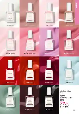 Oriflame Gel Nail Polish erbjuda