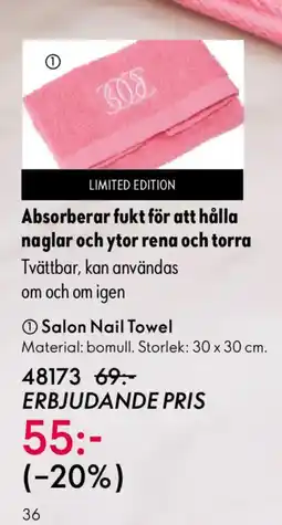 Oriflame Salon Nail Towel erbjuda