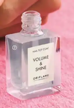Oriflame Nail Top Coat - Volume & Shine erbjuda