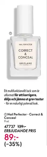 Oriflame Nail Perfector - Correct & Conceal erbjuda