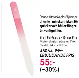 Oriflame Nail Perfection Glass File erbjuda