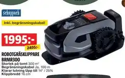 Bauhaus ROBOTGRÄSKLIPPARE BRMR300 erbjuda