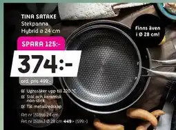 Elon TINA SATAKE Stekpanna Hybrid Ø 24 cm erbjuda