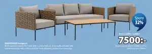 DAMFENNER loungeset